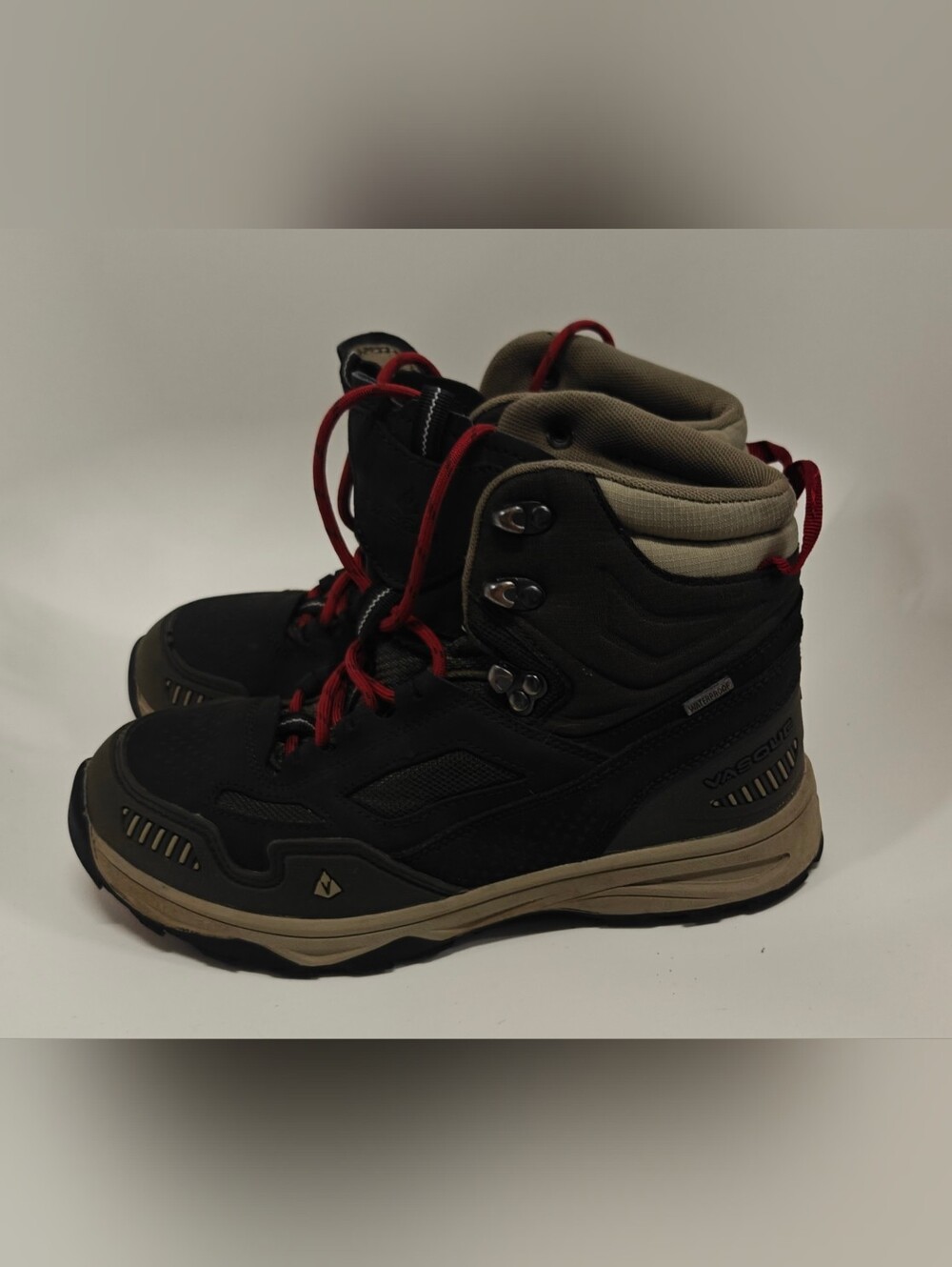 Vasque St. Elias UltraDry Youth Hiking Boots Size 6 Waterproof Brown Outdoor Tra
